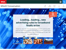 Tablet Screenshot of conversation.which.co.uk